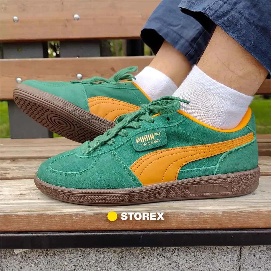 Puma Palermo Green/Yellow