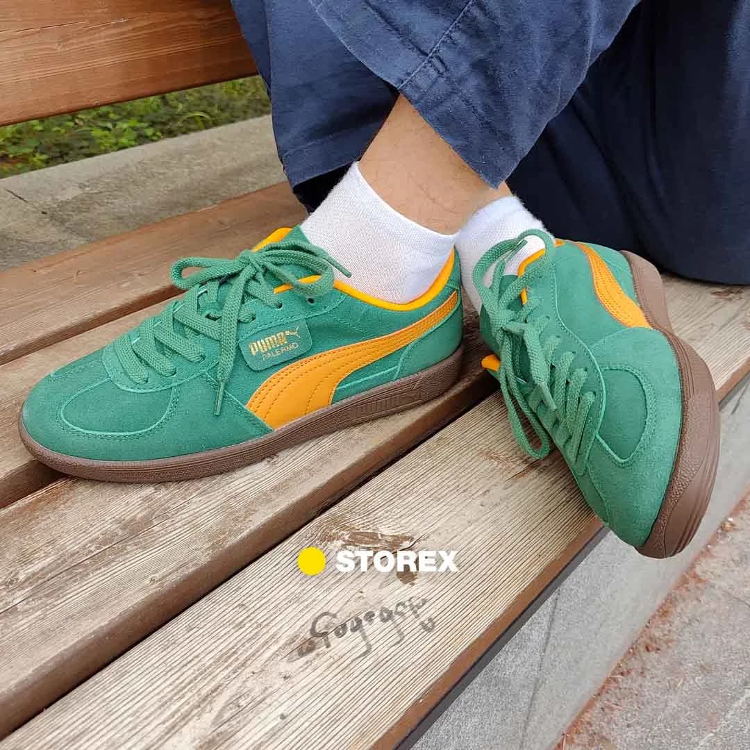 Puma Palermo Green/Yellow
