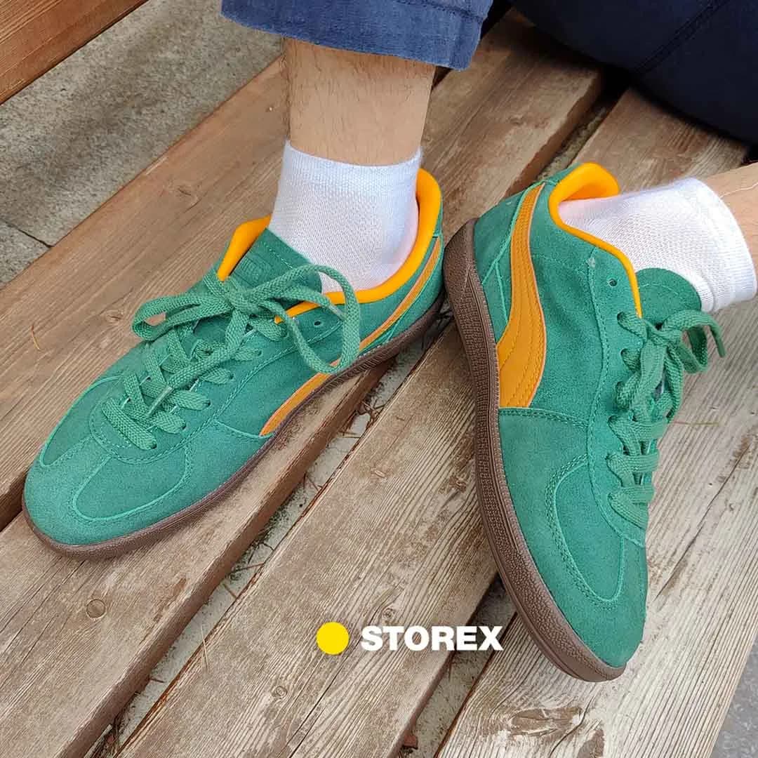 Puma Palermo Green/Yellow