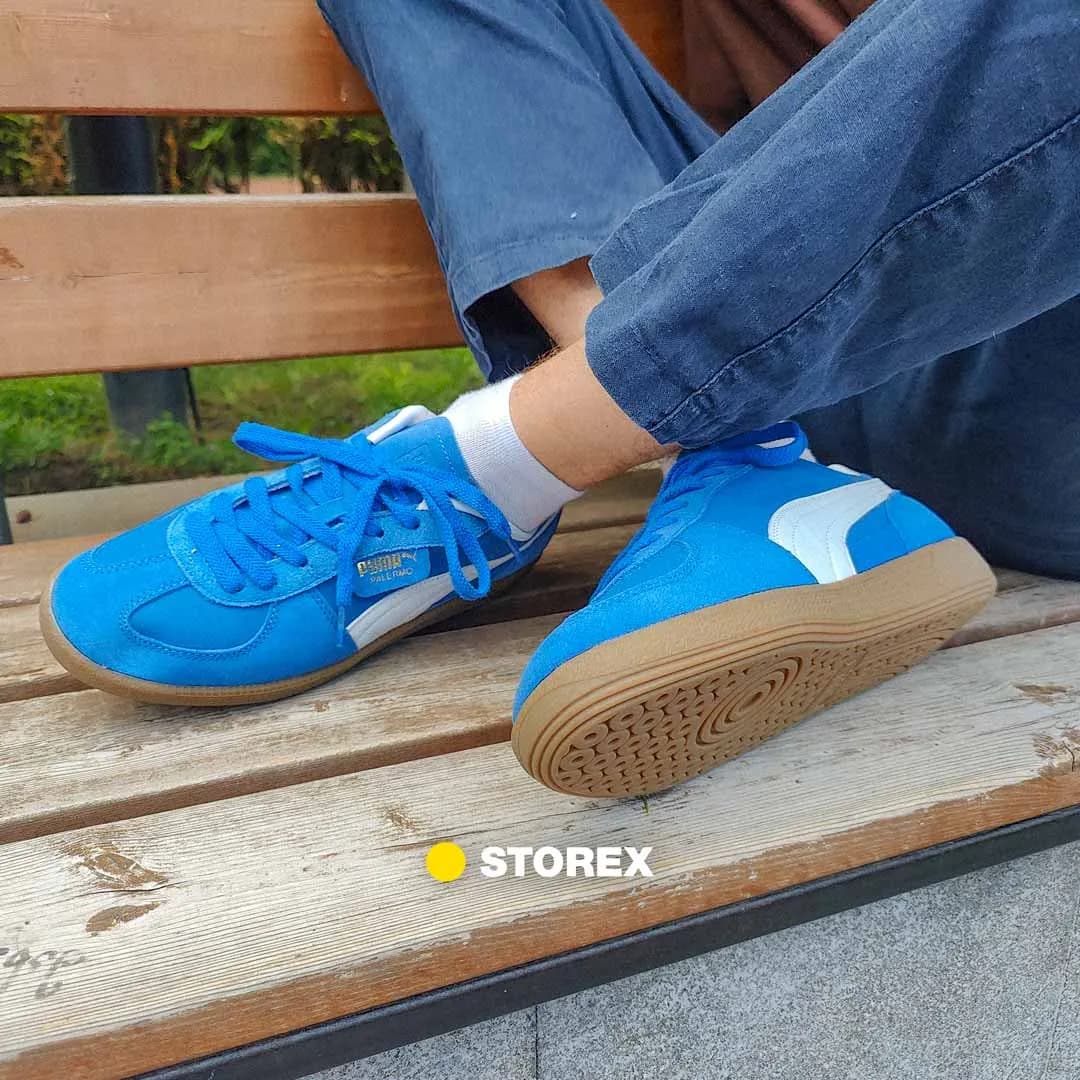 Puma Palermo Blue/White