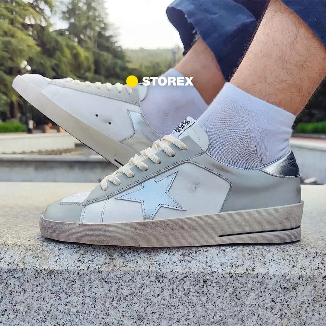 Golden Goose ★ Stardan Electric White 
