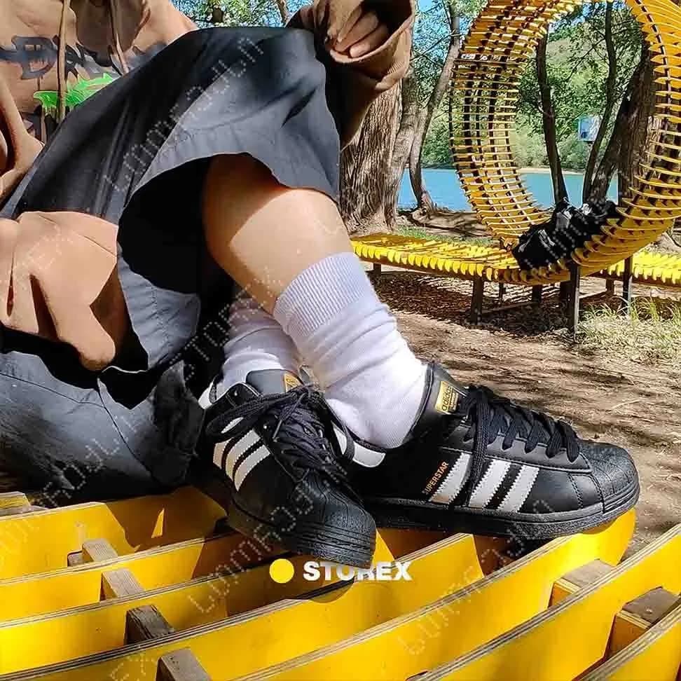 adidas Superstar Black/White