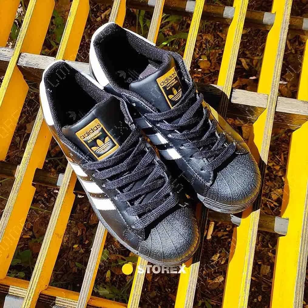 adidas Superstar Black/White