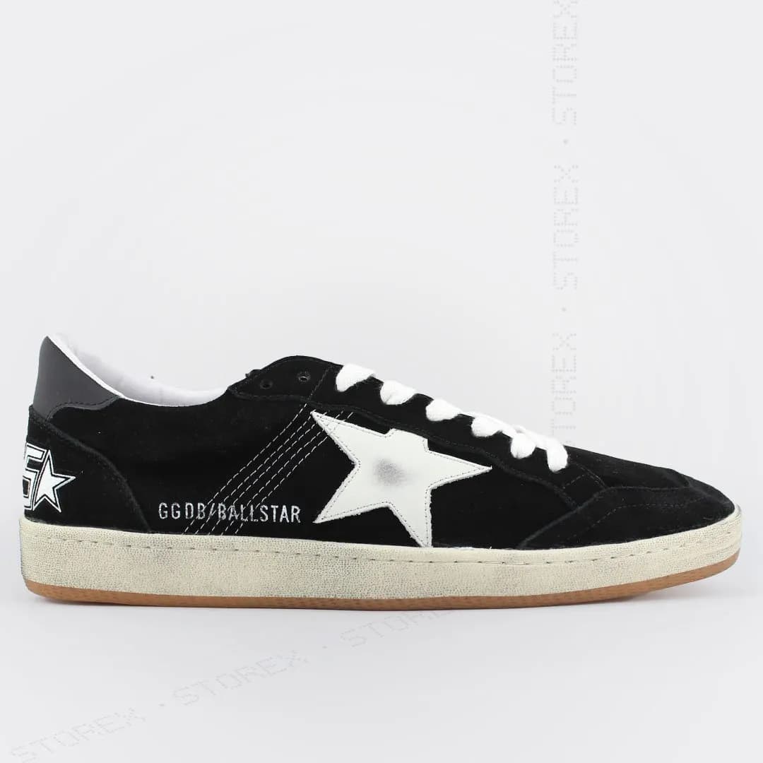Golden Goose ★ Ball Star Black Suede