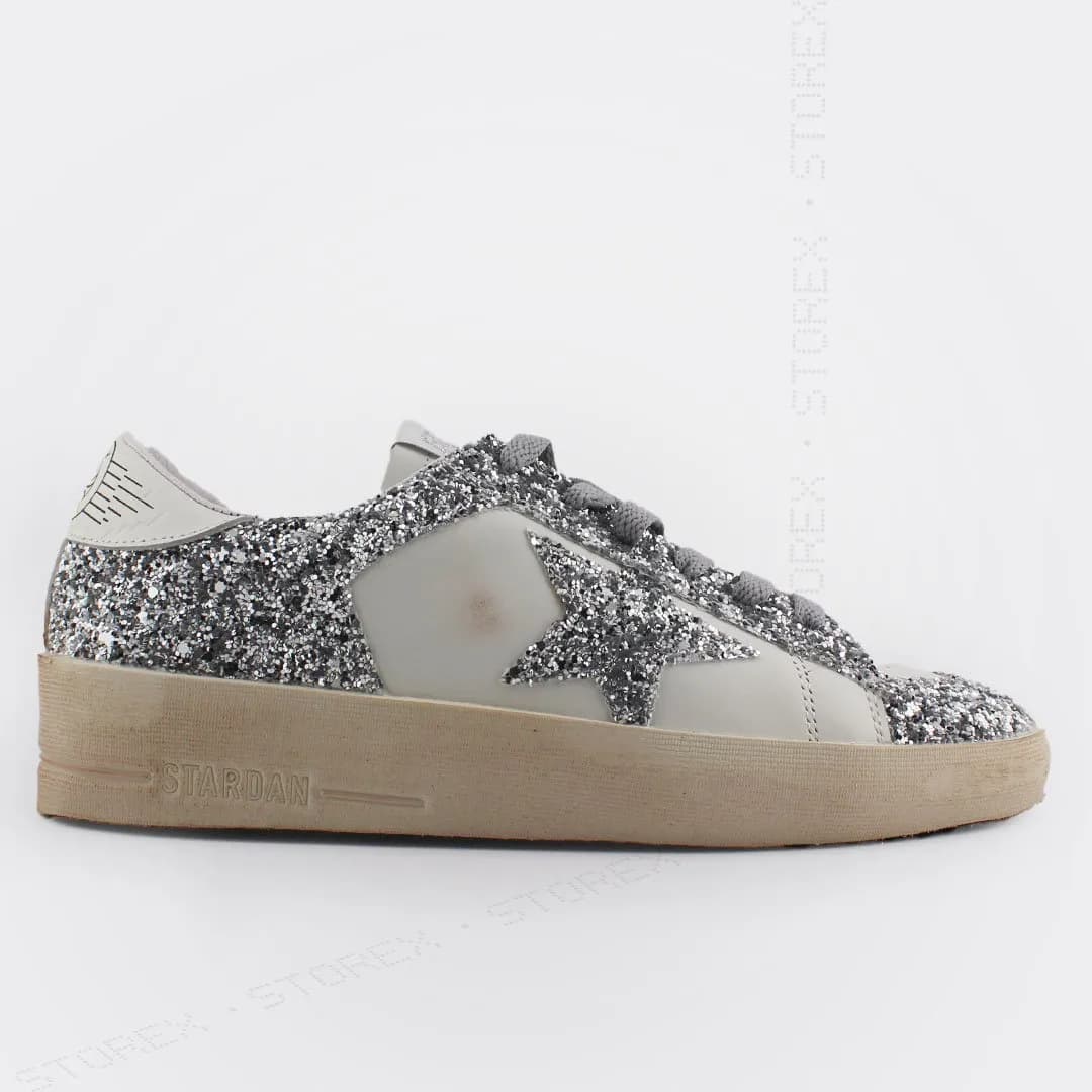 Golden Goose ★ Stardan White Silver