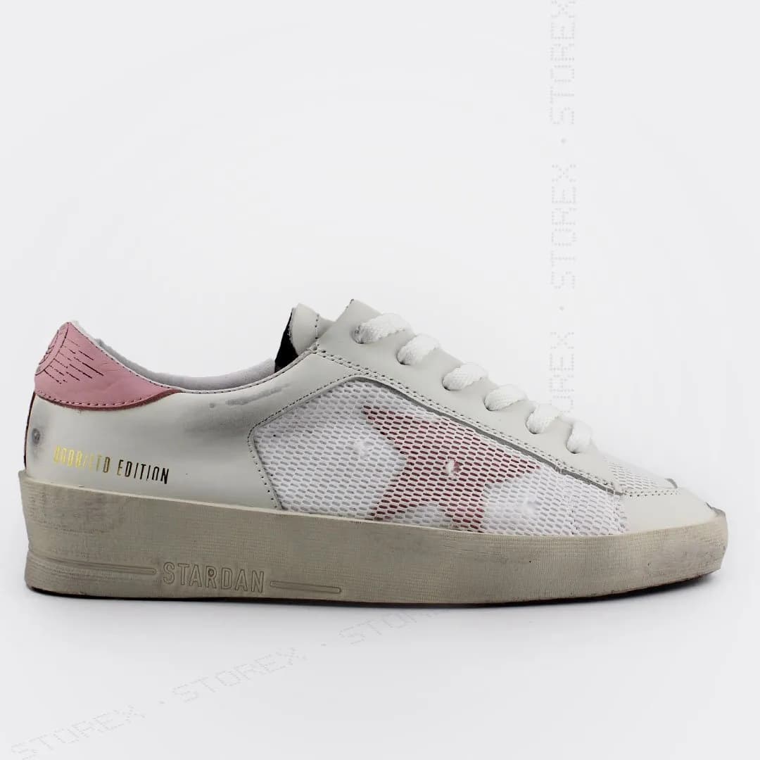 Golden Goose ★ Stardan White Pink