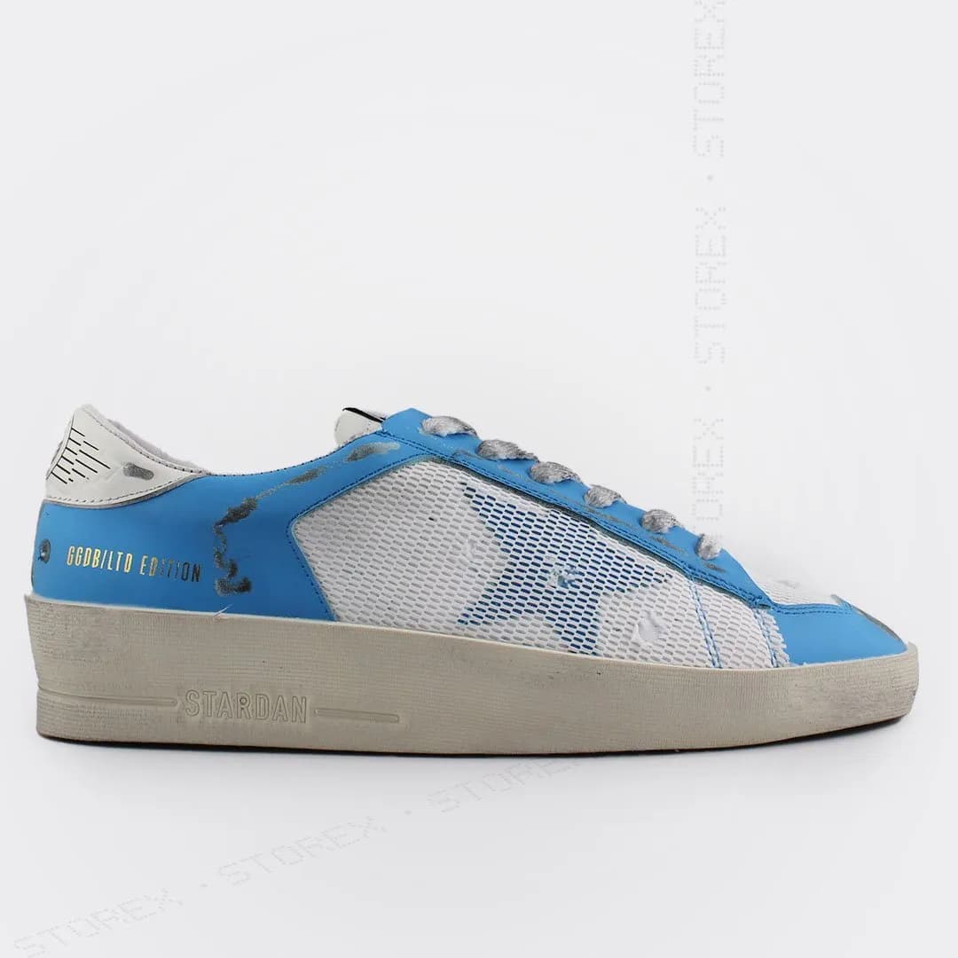 Golden Goose ★ Stardan White Sky Blue