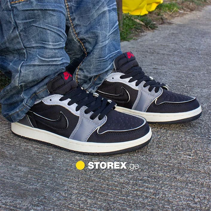 Nike Jordan 1 Retro Low OG EX Black