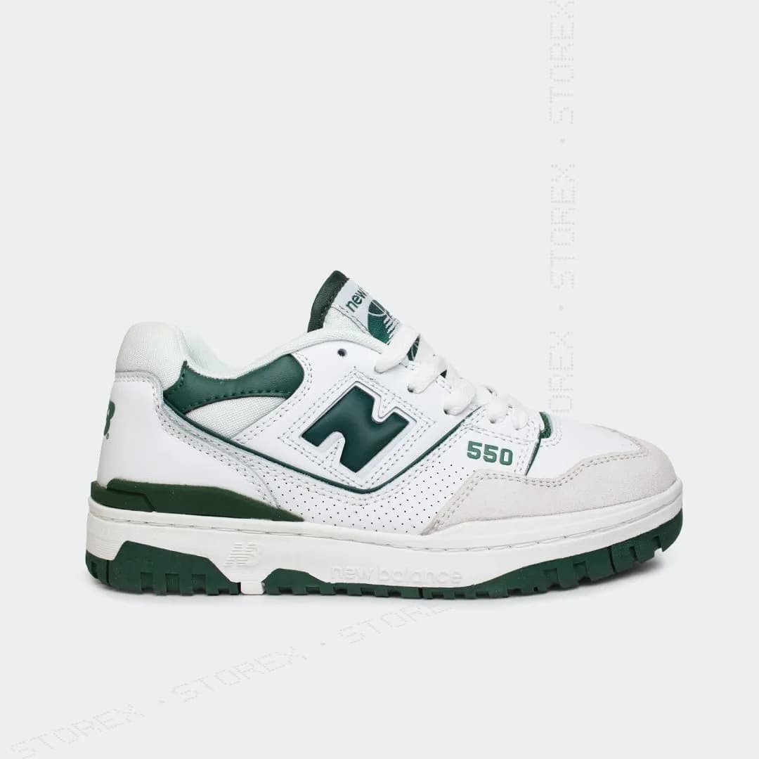 New Balance 550 Green White