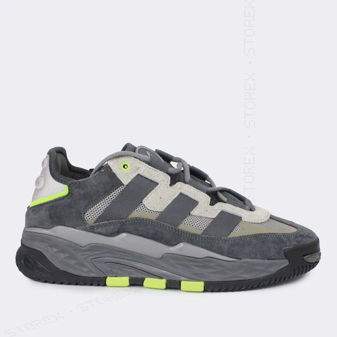 adidas Niteball Grey/Neon Green